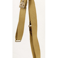 Militaria WW2  BRETELLE EN TOILE WEB BEIGE NOBUCKL  FUSIL SPRINGFIELD 1903 THOMPSON 1928  GARAND M1 - USA SECOND GUERRE MONDIALE