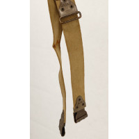 Militaria WW2  BRETELLE EN TOILE WEB BEIGE NOBUCKL  FUSIL SPRINGFIELD 1903 THOMPSON 1928  GARAND M1 - USA SECOND GUERRE MONDIALE
