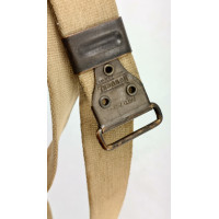 Militaria WW2  BRETELLE EN TOILE WEB BEIGE NOBUCKL  FUSIL SPRINGFIELD 1903 THOMPSON 1928  GARAND M1 - USA SECOND GUERRE MONDIALE