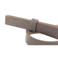 Militaria WW2  BRETELLE K98 CARABINE MAUSER 98 K CUIR QUADRILLÉ - ALLEMAGNE SECONDE GUERRE MONDIALE {PRODUCT_REFERENCE} - 5