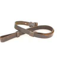 Militaria WW2  BRETELLE K98 CARABINE MAUSER 98 K CUIR QUADRILLÉ - ALLEMAGNE SECONDE GUERRE MONDIALE {PRODUCT_REFERENCE} - 3