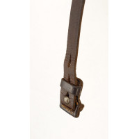Militaria WW2  BRETELLE K98 CARABINE MAUSER 98 K CUIR QUADRILLÉ - ALLEMAGNE SECONDE GUERRE MONDIALE {PRODUCT_REFERENCE} - 6