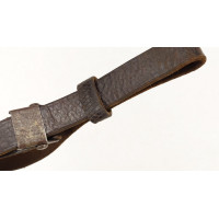 Militaria WW2  BRETELLE K98 CARABINE MAUSER 98 K CUIR QUADRILLÉ - ALLEMAGNE SECONDE GUERRE MONDIALE {PRODUCT_REFERENCE} - 8