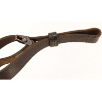 Militaria WW2  BRETELLE K98 CARABINE MAUSER 98 K CUIR QUADRILLÉ - ALLEMAGNE SECONDE GUERRE MONDIALE {PRODUCT_REFERENCE} - 9