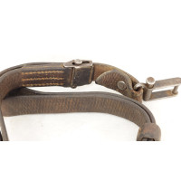Militaria WW2  BRETELLE G98 FUSIL MAUSER 98B CUIR QUADRILLÉ - ALLEMAGNE SECONDE GUERRE MONDIALE {PRODUCT_REFERENCE} - 4