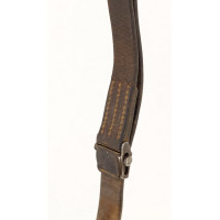 Militaria WW2  BRETELLE G98 FUSIL MAUSER 98B CUIR QUADRILLÉ - ALLEMAGNE SECONDE GUERRE MONDIALE {PRODUCT_REFERENCE} - 9
