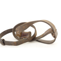 Militaria WW2  BRETELLE K98 CARABINE MAUSER 98 K CUIR QUADRILLÉ - ALLEMAGNE SECONDE GUERRE MONDIALE {PRODUCT_REFERENCE} - 3