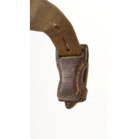 Militaria WW2  BRETELLE K98 CARABINE MAUSER 98 K CUIR QUADRILLÉ - ALLEMAGNE SECONDE GUERRE MONDIALE {PRODUCT_REFERENCE} - 4