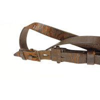 Militaria WW2  BRETELLE K98 CARABINE MAUSER 98 K CUIR QUADRILLÉ - ALLEMAGNE SECONDE GUERRE MONDIALE {PRODUCT_REFERENCE} - 4