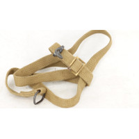 Militaria WW2 STEN MKII  BRETELLE TOILE CACHOU   PM STEN MK2 - ROYAUME-UNI SECONDE GUERRE MONDIALE {PRODUCT_REFERENCE} - 1