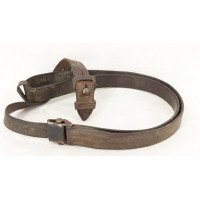 Militaria WW2  BRETELLE K98 CARABINE MAUSER 98 K CUIR - ALLEMAGNE SECONDE GUERRE MONDIALE {PRODUCT_REFERENCE} - 1
