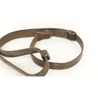 Militaria WW2  BRETELLE K98 CARABINE MAUSER 98 K CUIR - ALLEMAGNE SECONDE GUERRE MONDIALE {PRODUCT_REFERENCE} - 7