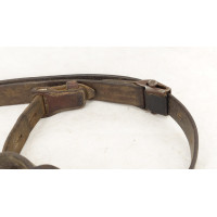 Militaria WW2  BRETELLE K98 CARABINE MAUSER 98 K CUIR - ALLEMAGNE SECONDE GUERRE MONDIALE {PRODUCT_REFERENCE} - 8