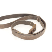 Militaria WW2  BRETELLE K98 CARABINE MAUSER 98 K CUIR QUADRILLÉ 1942 - ALLEMAGNE SECONDE GUERRE MONDIALE {PRODUCT_REFERENCE} - 3