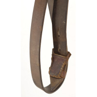 Militaria WW2  BRETELLE K98 CARABINE MAUSER 98 K CUIR QUADRILLÉ 1942 - ALLEMAGNE SECONDE GUERRE MONDIALE {PRODUCT_REFERENCE} - 6