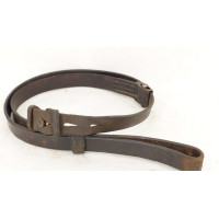Militaria WW2  BRETELLE K98 CARABINE MAUSER 98 K CUIR QUADRILLÉ - ALLEMAGNE SECONDE GUERRE MONDIALE {PRODUCT_REFERENCE} - 2
