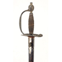 Armes Blanches ÉPÉE DE RECOMPENSE EN ARGENT DONNÉ PAR LE ROI EN 1817 À Mr BELLANGER FRANCOIS VÉTÉRANS GUERRE DE VENDÉE / GENDARM