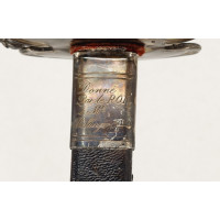 Armes Blanches ÉPÉE DE RECOMPENSE EN ARGENT DONNÉ PAR LE ROI EN 1817 À Mr BELLANGER FRANCOIS VÉTÉRANS GUERRE DE VENDÉE / GENDARM