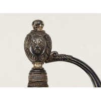 Armes Blanches ÉPÉE DE RECOMPENSE EN ARGENT DONNÉ PAR LE ROI EN 1817 À Mr BELLANGER FRANCOIS VÉTÉRANS GUERRE DE VENDÉE / GENDARM