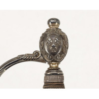 Armes Blanches ÉPÉE DE RECOMPENSE EN ARGENT DONNÉ PAR LE ROI EN 1817 À Mr BELLANGER FRANCOIS VÉTÉRANS GUERRE DE VENDÉE / GENDARM