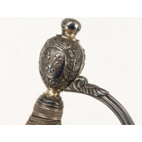 Armes Blanches ÉPÉE DE RECOMPENSE EN ARGENT DONNÉ PAR LE ROI EN 1817 À Mr BELLANGER FRANCOIS VÉTÉRANS GUERRE DE VENDÉE / GENDARM