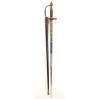 Armes Blanches ÉPÉE DE RECOMPENSE EN ARGENT DONNÉ PAR LE ROI EN 1817 À Mr BELLANGER FRANCOIS VÉTÉRANS GUERRE DE VENDÉE / GENDARM