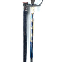 Armes Blanches ÉPÉE DE RECOMPENSE EN ARGENT DONNÉ PAR LE ROI EN 1817 À Mr BELLANGER FRANCOIS VÉTÉRANS GUERRE DE VENDÉE / GENDARM