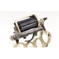 Armes de Poing REVOLVER COMBINÉ APACHE DOLNE - BAR " SORTIE DE BAL " CALIBRE 5MM À BROCHE INVENTION DOLNE BREVETÉ - BELGIQUE XIX
