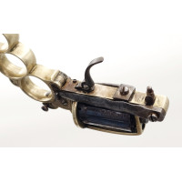 Armes de Poing REVOLVER COMBINÉ APACHE DOLNE - BAR " SORTIE DE BAL " CALIBRE 5MM À BROCHE INVENTION DOLNE BREVETÉ - BELGIQUE XIX