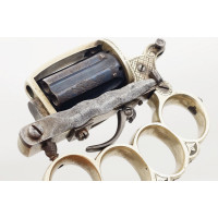 Armes de Poing REVOLVER COMBINÉ APACHE DOLNE - BAR " SORTIE DE BAL " CALIBRE 5MM À BROCHE INVENTION DOLNE BREVETÉ - BELGIQUE XIX