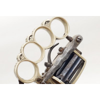 Armes de Poing REVOLVER COMBINÉ APACHE DOLNE - BAR " SORTIE DE BAL " CALIBRE 5MM À BROCHE INVENTION DOLNE BREVETÉ - BELGIQUE XIX