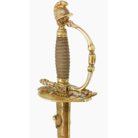 Armes Blanches ÉPÉE D’OFFICIER DE MARINE MODÈLE PRAIRIAL AN XII 1803-1804  -  FRANCE PREMIER EMPIRE {PRODUCT_REFERENCE} - 18