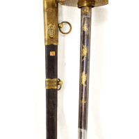 Armes Blanches ÉPÉE D’OFFICIER DE MARINE MODÈLE PRAIRIAL AN XII 1803-1804  -  FRANCE PREMIER EMPIRE {PRODUCT_REFERENCE} - 9