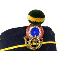 Militaria KÉPI DE SOUS-OFFICIER DE CHASSEURS À PIED MODÈLE 1884 - FRANCE {PRODUCT_REFERENCE} - 14