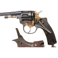 Armes de Poing REVOLVER NAGANT SUEDOIS HUSQVARNA  MODELE 1887  CALIBRE 7.5mm 4.5 pouces - SUEDE XIXè {PRODUCT_REFERENCE} - 9