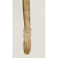 Militaria DRAGONNE EN BUFFLE BLANC POUR SABRE DE CAVALERIE  GENDARMERIE  MODELE 1822 - FRANCE XIXè {PRODUCT_REFERENCE} - 2