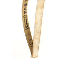 Militaria DRAGONNE EN BUFFLE BLANC POUR SABRE DE CAVALERIE  GENDARMERIE  MODELE 1822 - FRANCE XIXè {PRODUCT_REFERENCE} - 3