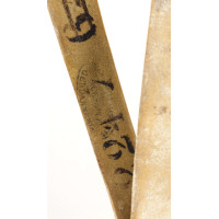 Militaria DRAGONNE EN BUFFLE BLANC POUR SABRE DE CAVALERIE  GENDARMERIE  MODELE 1822 - FRANCE XIXè {PRODUCT_REFERENCE} - 4