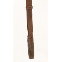 Militaria DRAGONNE EN CUIR POUR SABRE D'INFANTERIE  MODELE 1882 - FRANCE XIXè {PRODUCT_REFERENCE} - 3