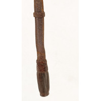Militaria DRAGONNE EN CUIR POUR SABRE D'INFANTERIE  MODELE 1882 - FRANCE XIXè {PRODUCT_REFERENCE} - 4