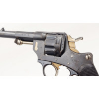 Armes de Poing REVOLVER REGLEMENTAIRE OFFICIER CHAMELOT DELVIGNE MODELE MAS 1874 ST ETIENNE 1885 CALIBRE 11MM 73 - FRANCE IIIè R