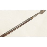 Armes Blanches POINTE DE FER ESPONTON D'OFFICIER AUX ARMES DE MANTES LA JOLIE VERS 1700/1750 PIQUE LANCE - FRANCE ANCIENNE MONAR