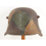 CASQUE M16 STAHLHLEM MODELE 1916 CAMOUFLAGE TORTUE 1918 COQUE ET64 WW1 ALLEMAGNE PREMIERE GUERRE