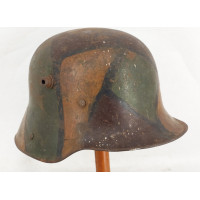 Militaria CASQUE M16 STAHLHLEM MODELE 1916 CAMOUFLAGE TORTUE 1918 COQUE ET64 WW1 ALLEMAGNE PREMIERE GUERRE {PRODUCT_REFERENCE} -