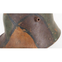 Militaria CASQUE M16 STAHLHLEM MODELE 1916 CAMOUFLAGE TORTUE 1918 COQUE ET64 WW1 ALLEMAGNE PREMIERE GUERRE {PRODUCT_REFERENCE} -