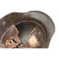 Militaria CASQUE M16 STAHLHLEM MODELE 1916 CAMOUFLAGE TORTUE 1918 COQUE ET64 WW1 ALLEMAGNE PREMIERE GUERRE {PRODUCT_REFERENCE} -