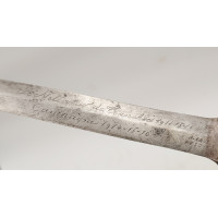Militaria DAGUE SQUELETTE TETE SERPENT LE NETTOYEUR DE TRANCHEE CAMPAGNE 1914 -15 - 16 par H.CAUX à HESDIN - France 1ère GM {PRO