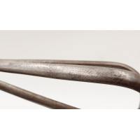Militaria DAGUE SQUELETTE TETE SERPENT LE NETTOYEUR DE TRANCHEE CAMPAGNE 1914 -15 - 16 par H.CAUX à HESDIN - France 1ère GM {PRO