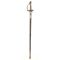 Armes de Luxe ÉPÉE D'OFFICIER DE GENDARME D'ÉLITE OU CARABINIERS DE LA GARDE CONSULAIRE VENDÉMIAIRE AN XII - FRANCE CONSULAT {PR