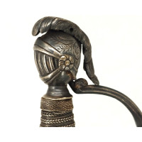Armes de Luxe ÉPÉE D'OFFICIER DE GENDARME D'ÉLITE OU CARABINIERS DE LA GARDE CONSULAIRE VENDÉMIAIRE AN XII - FRANCE CONSULAT {PR